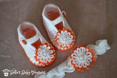 Booties And Headband Set