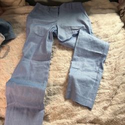 EXPRESS Light Blue Dress Pants