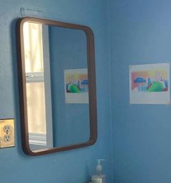 Arc-Cornered Wall Mirror