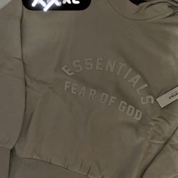  Dusty Beige Essentials Hoodie