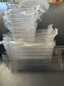 Acrylic Organizer 15 piece