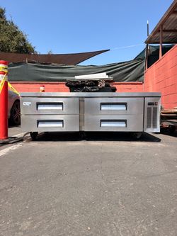 Lowboy refrigerator