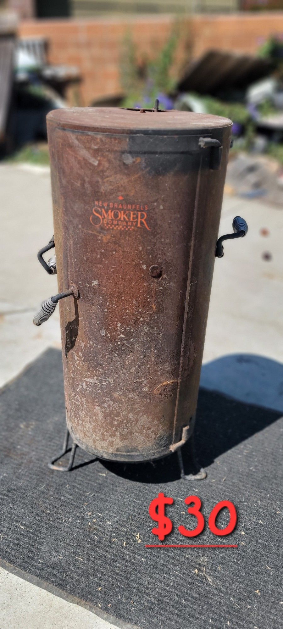 New Braunfels Vertical Smoker