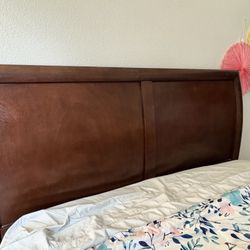 Queen Bed Frame with Free Nightstand 