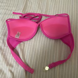 Victoria Secret Bathing Suit Top, Pink, 32 A/B
