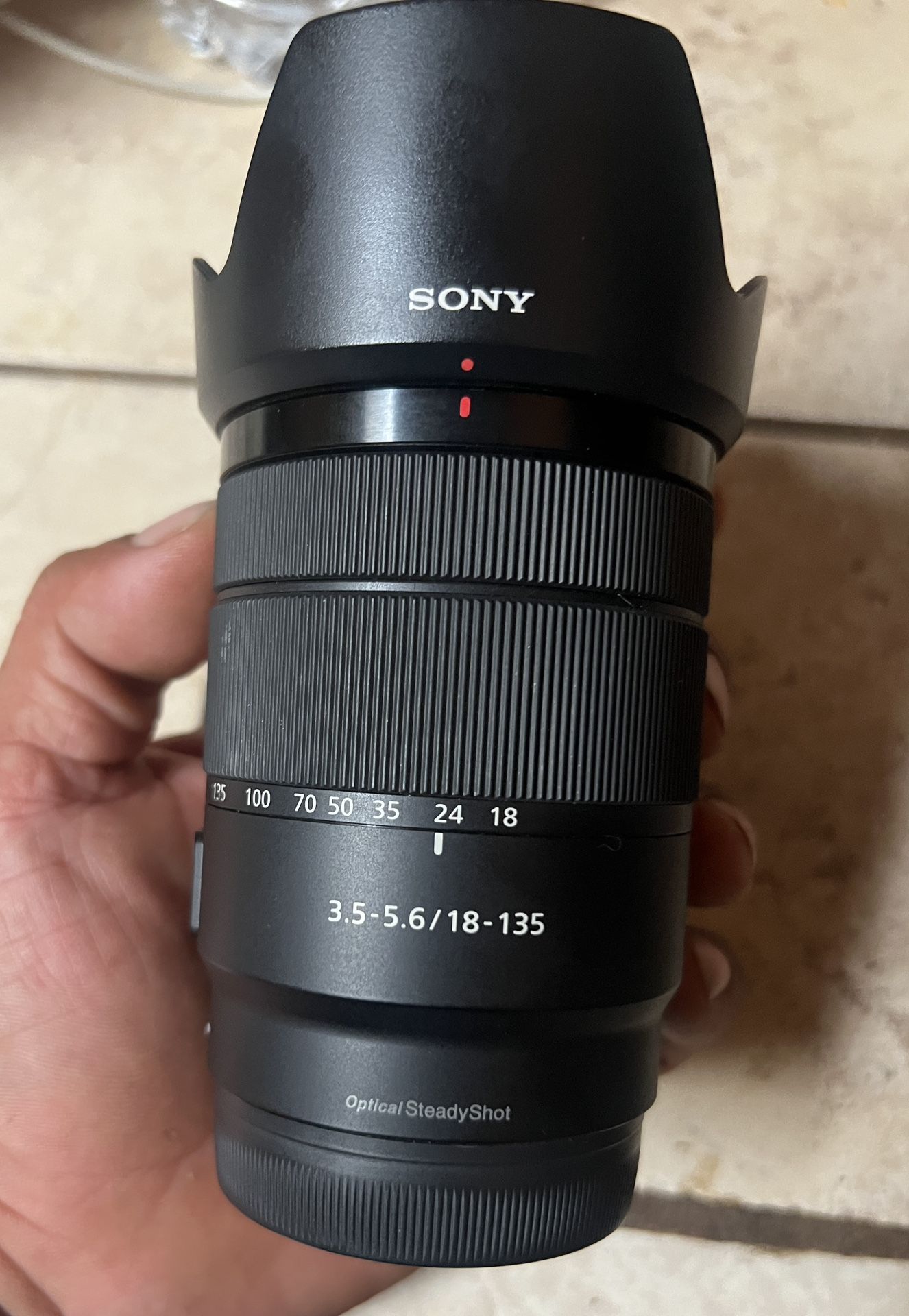 Sony 18-135mm With Steady Shot 