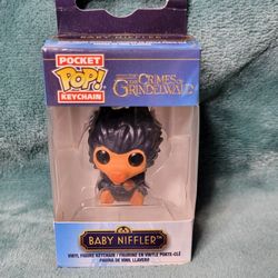 Black Baby Niffler Keychain