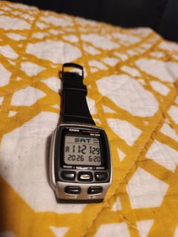 Casio db37h vintage multilingual data bank watch