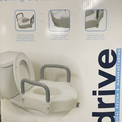 Drive Locking Elevated Toilet Seat