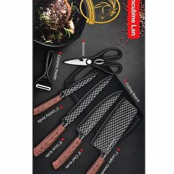 Kitchen Knife Set with Cutting Board