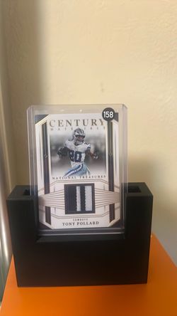 Tony Pollard National Treasures Century Materials Card 44/49