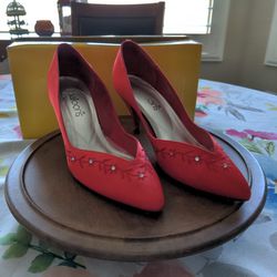 Shoes,  High Heels (Red)