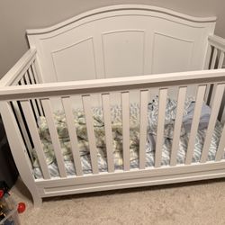 Pottery Barn Crib With Mattress 