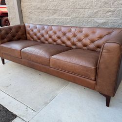 Leather Couch