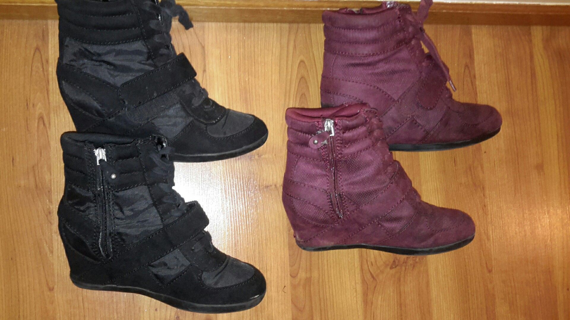 Vera Wang wedge shoes size 9 med
