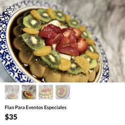 Flan For Special Events 