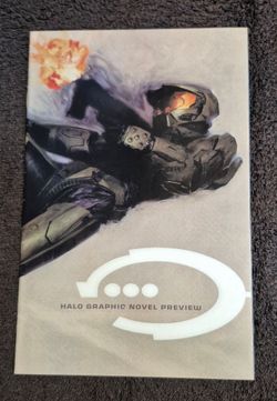 HALO GRAPHIC NOVEL PREVIEW 2006 NM BUNGIE MARVEL COMICS 1ST MASTER CHIEF