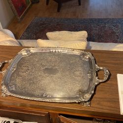 F.B. ROGERS Co. Silver Plated Serving Tray