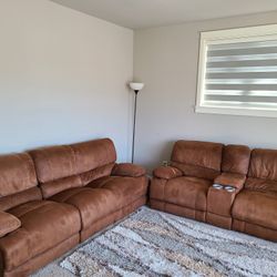 Recliner Couch & Loveseat