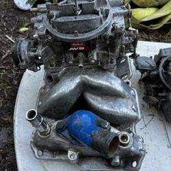 Small Block Chevy I Take And Carbs 