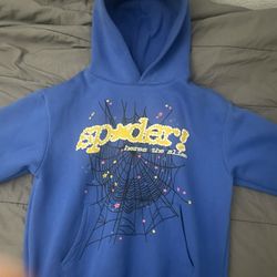 Blue Sp5der Hoodie