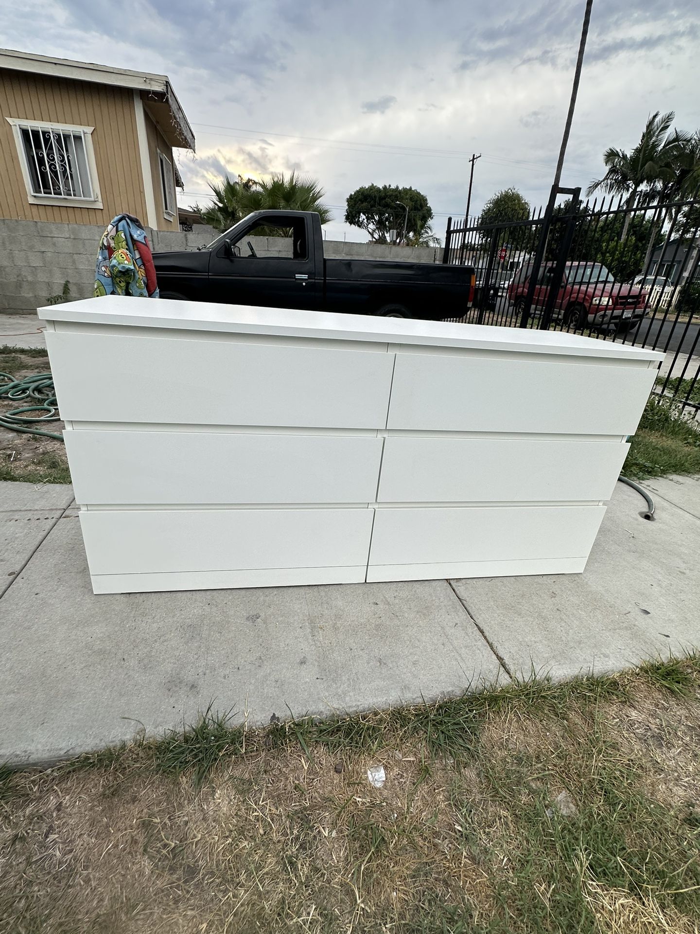 White Dresser