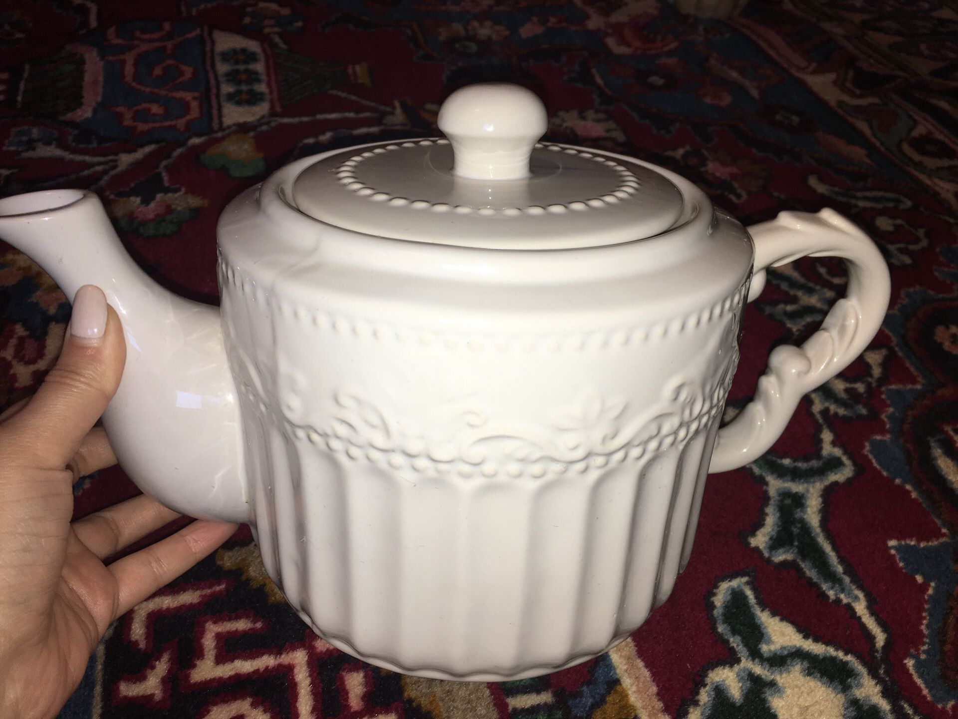 Beautiful antique teapot