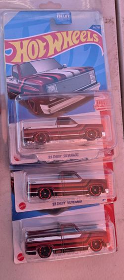 Hot wheels Silverado red edition target exclusive