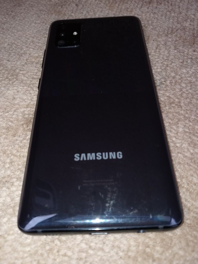 Samsung Galaxy A51 5G(cracked screen) (carrier is Metro by T-Mobile)