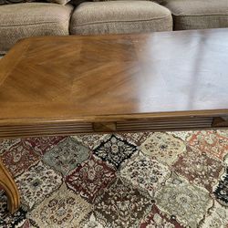 Good Used Condition Coffee table And one Side table Pet And Smoke Free Home 