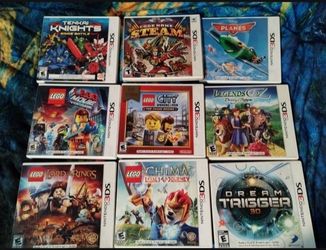 Nintendo 3ds games, $65 for all