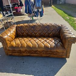Leather couch for sale