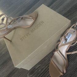 Steve Madden Heels Size 8 Used With Box 