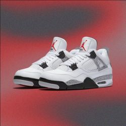 Jordan 4 White cement size 11 (NO TRADES PRICE IS FIRM)