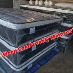 ✨Sleep Comfortably Mattress✨ 🆕Mattress pillow top 🟢Queen $150 🟡Full $130 🟠Twin $120 🔴King $260 🔵Cal king $260 ☑️Delivery available $30🚚