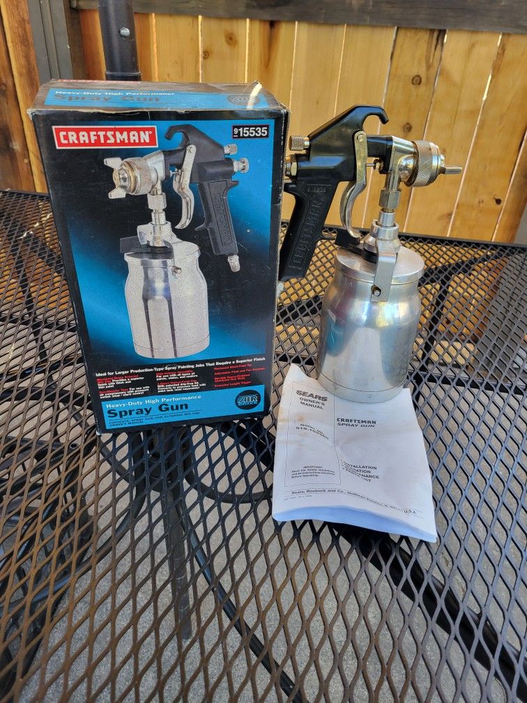 Sears 9-15535 Heavy Duty High Performance Paint Spray Gun