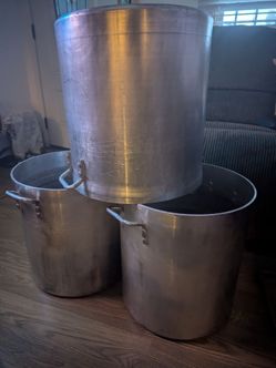 60 qt. Heavy Duty Pots $100