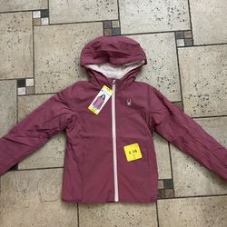 NWT Spyder girls superlite jacket Size S 7/8