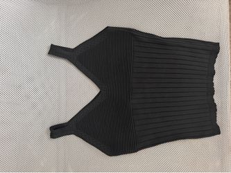 Black, Crop top