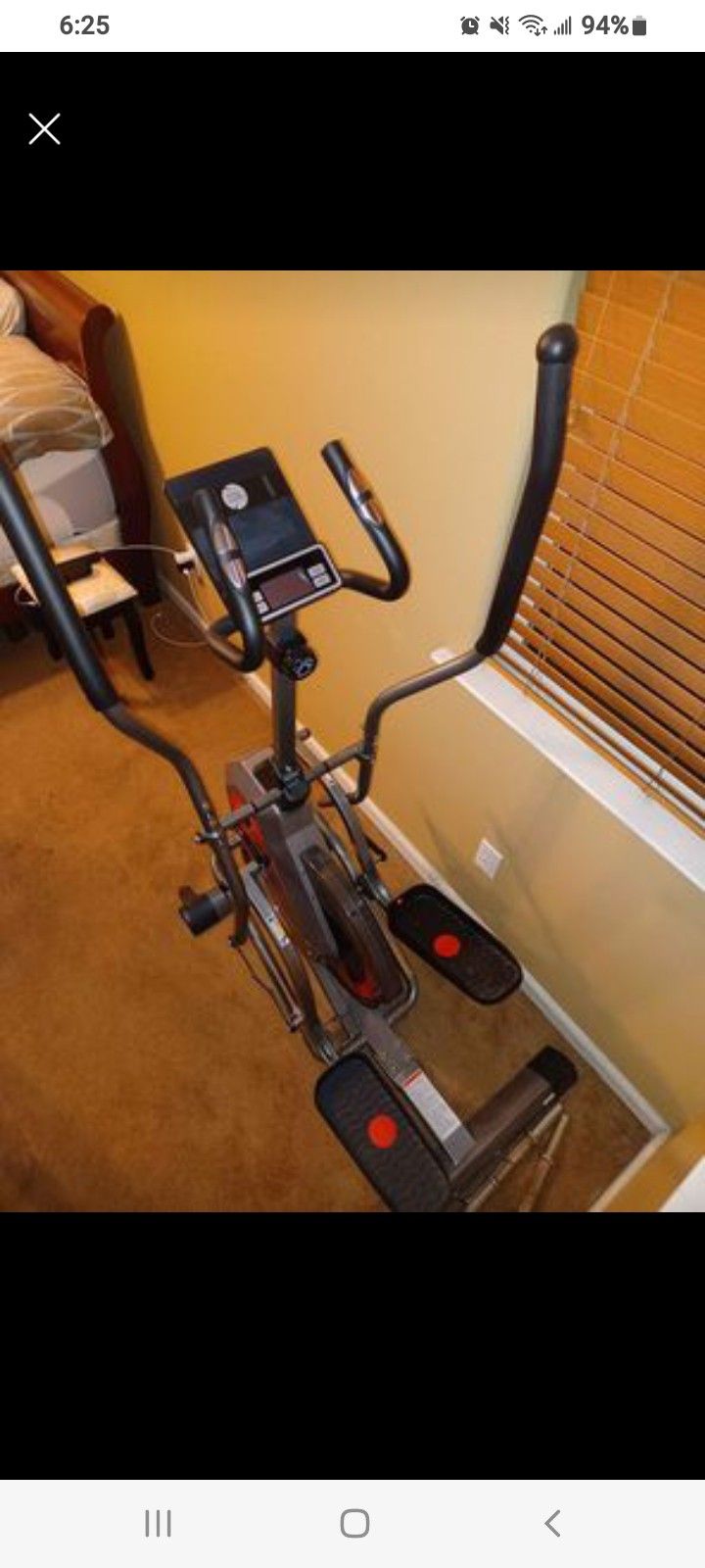 Body Power Elliptical Stepper 2 In 1