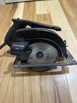 Craftsman Corded 7-1/4'' Circular Saw 2 Hp