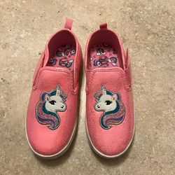 Girls Unicorn Shoes Size 10