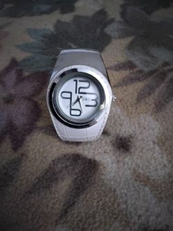 Woman's  D&G stainless steel bangle watch