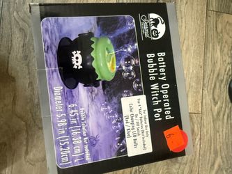 Cauldron Bubble Witch Pot