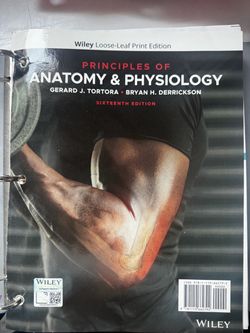 Anatomy and Physiology 16th Edition