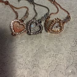 NEW BRACELET WATCHES - QUARTZ - $15 each