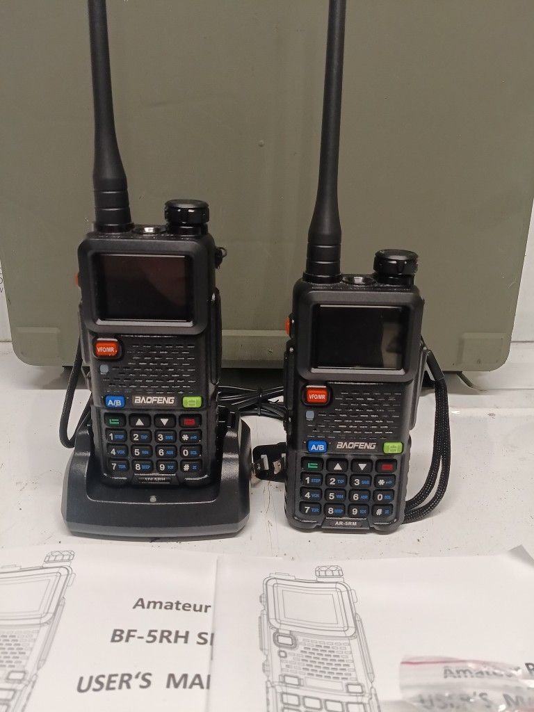 Two Ham/GMRS Radios