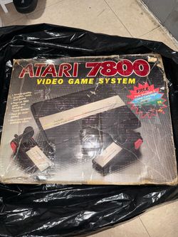 Atari 7800 Video Game System in Box
