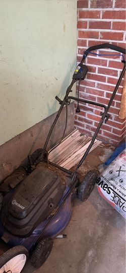 Electric plug in  lawn mower - works great!!