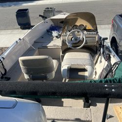 2002 Crestliner 30 Hp 14ft